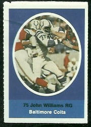 1972 Sunoco Stamps      029      John Williams G